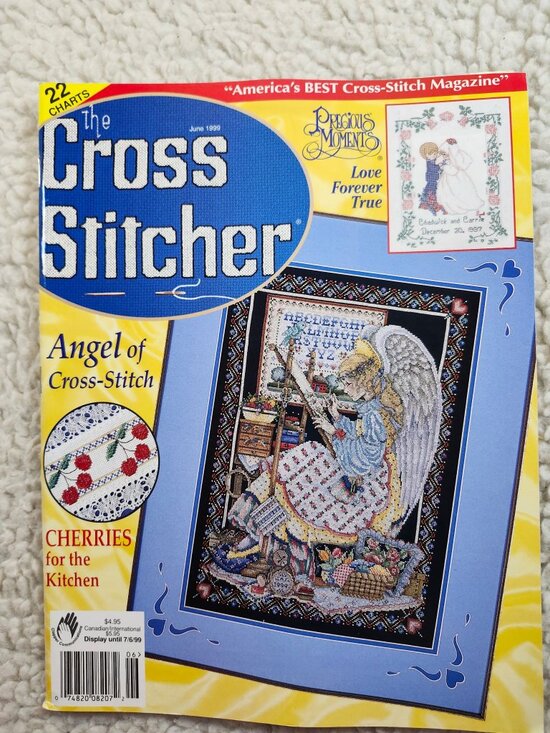 The Cross Stitcher | Art | The Cross Stitcher Magazine June 999 Angel ...